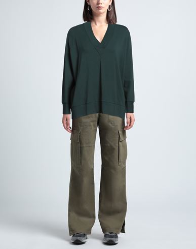 Woman Sweatshirt Dark green