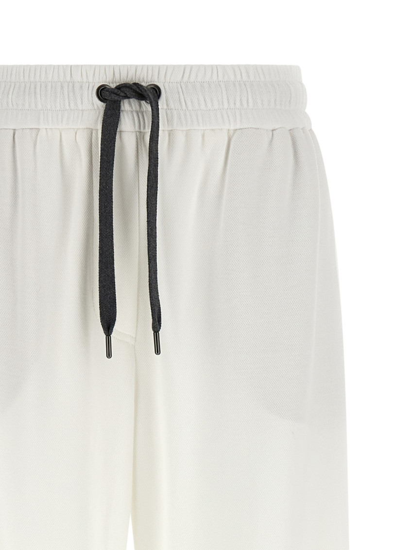 Straight-leg trousers - White