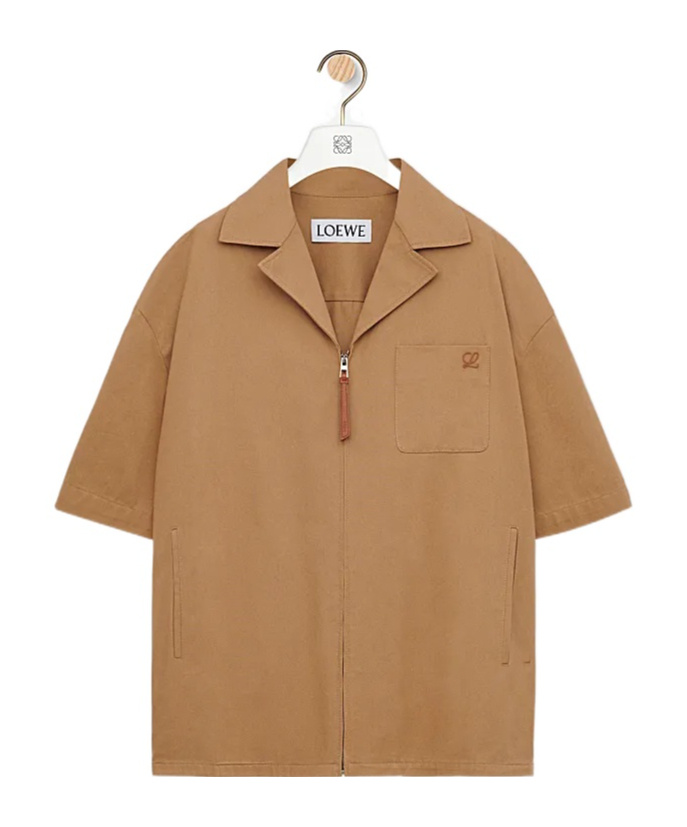 Short sleeve shirt in cotton