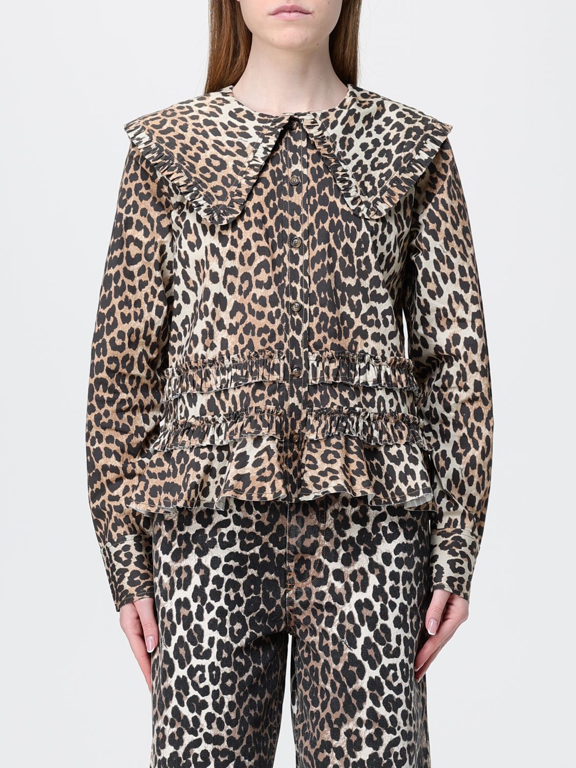 Shirt Woman color Brown