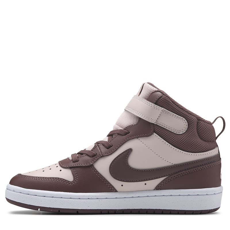 Kids' Court Borough Mid 2 High Top Sneaker Little Kid Shoes (Chocolate/White)