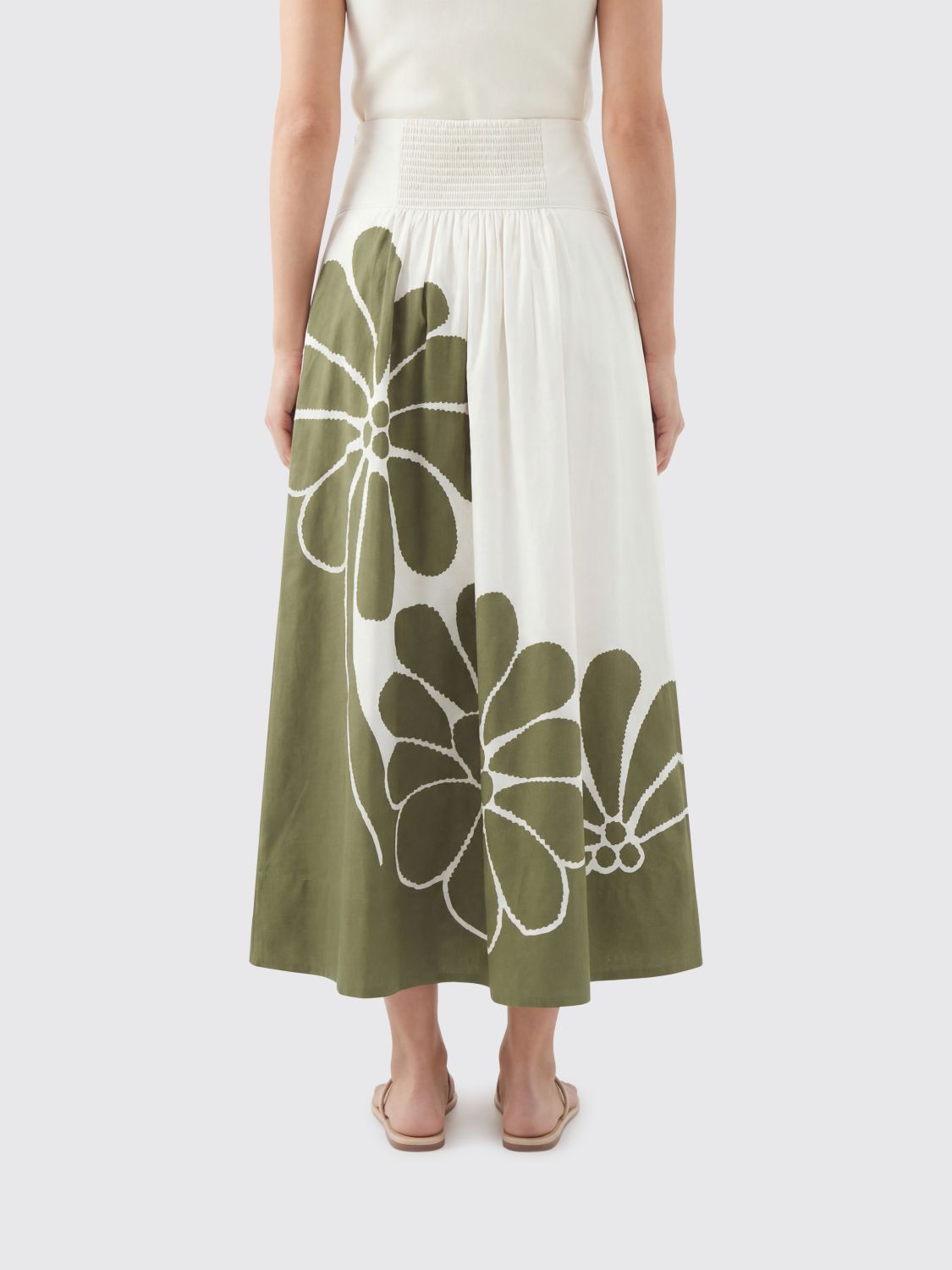 Skirt Woman color Green