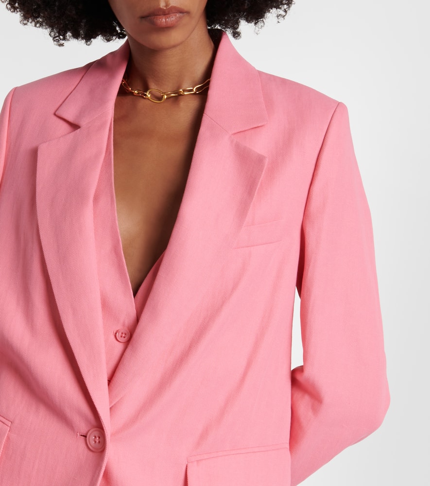 Colorful Lightness cotton and linen blazer