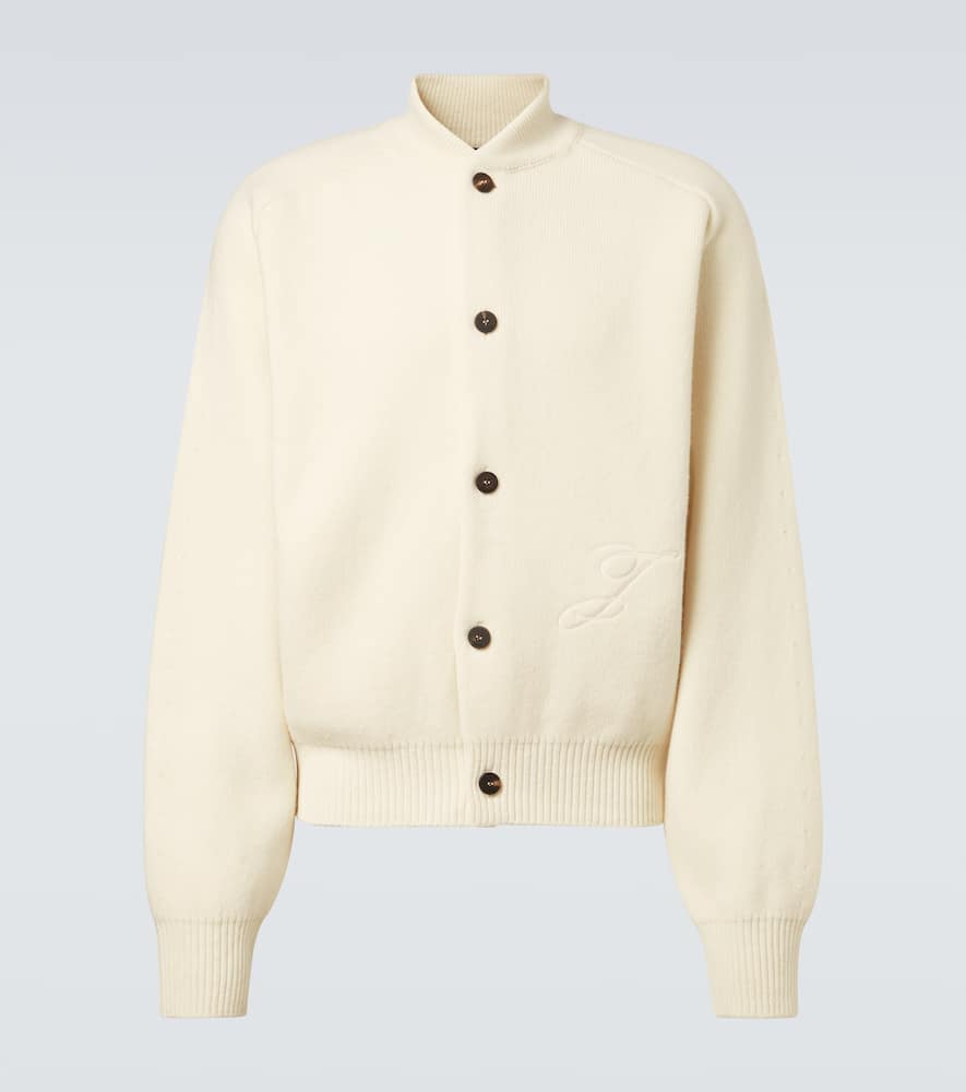 Pallone wool and cashmere cardigan
