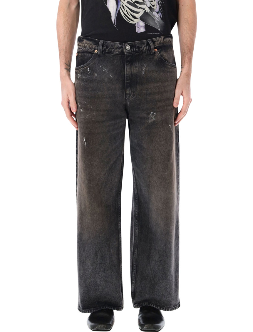 Vast Cut Wide-leg Jeans