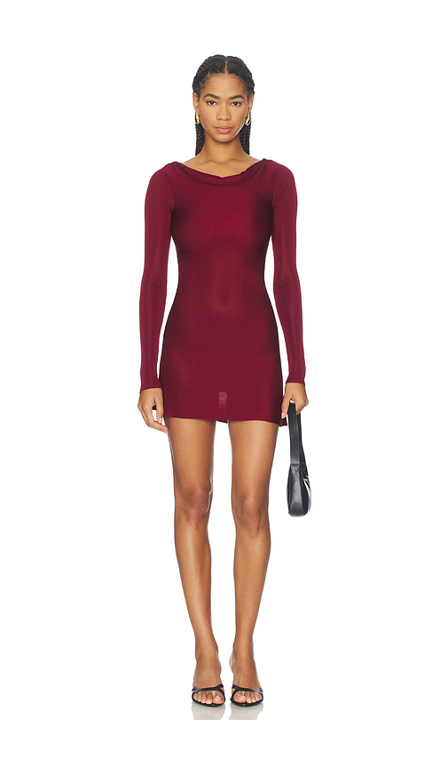 Lovers and Friends Sally Mini Dress in Oxblood. XXS also in L, M, S