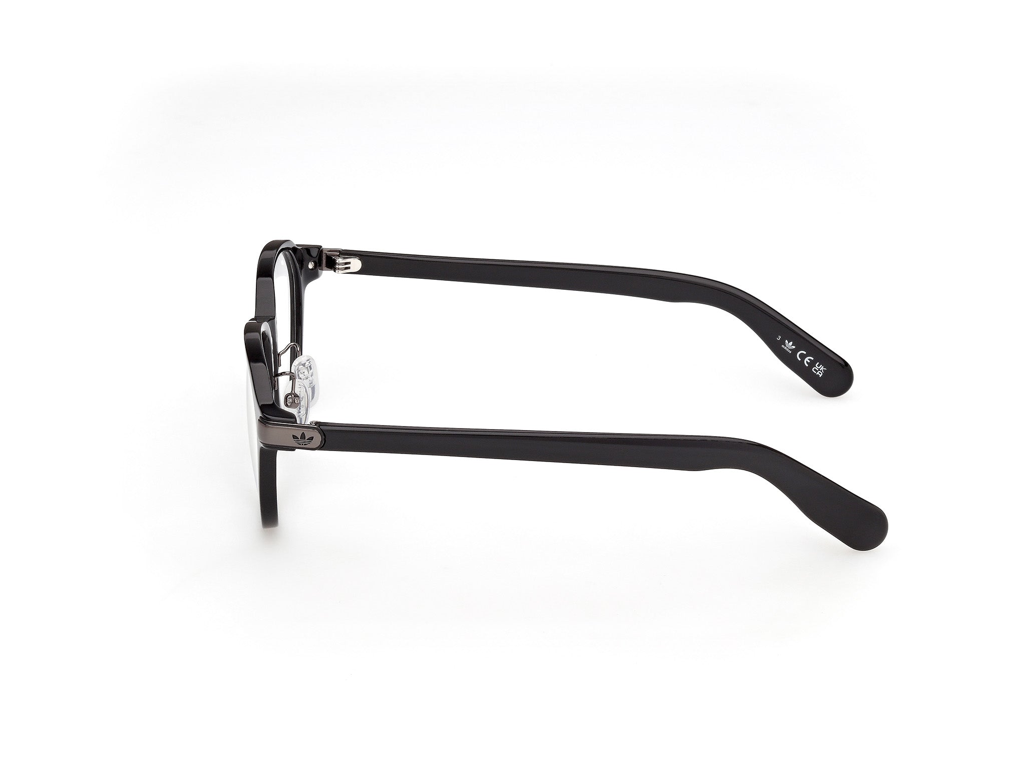 Adidas Sport Unisex Adidas Sport OR5133-H 001 Optical frames Acetate Black Round Norma