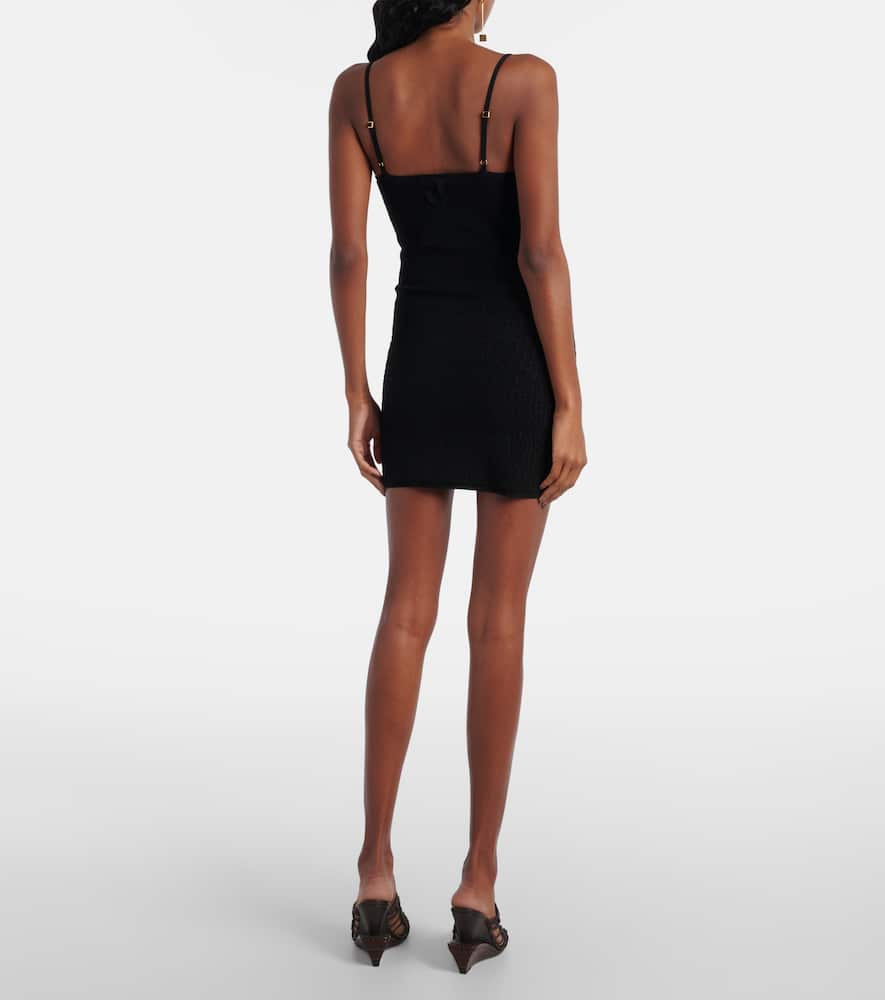 Scala knitted minidress