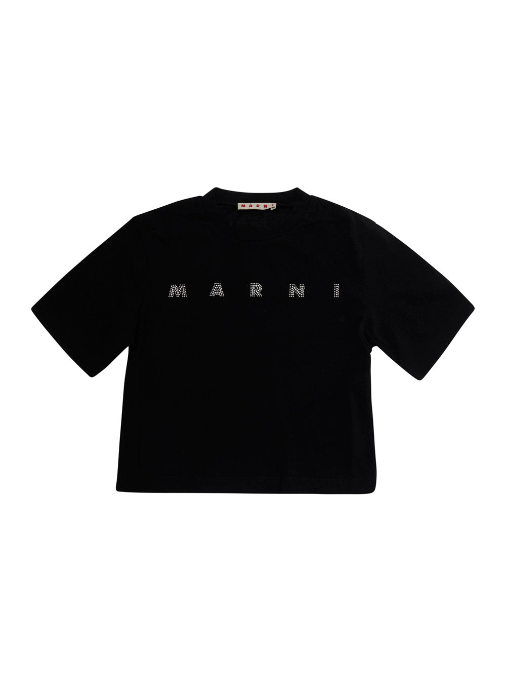 Logo-Embroidered Cotton T-Shirt — Black
