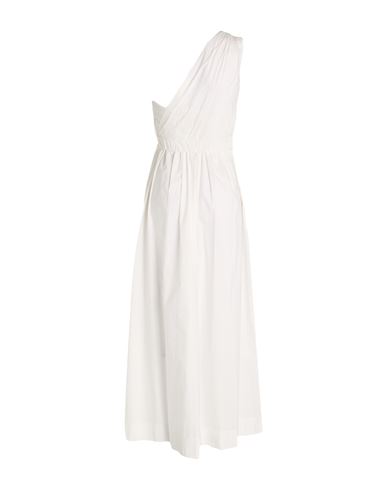 Woman Maxi dress White Size 10 Cotton