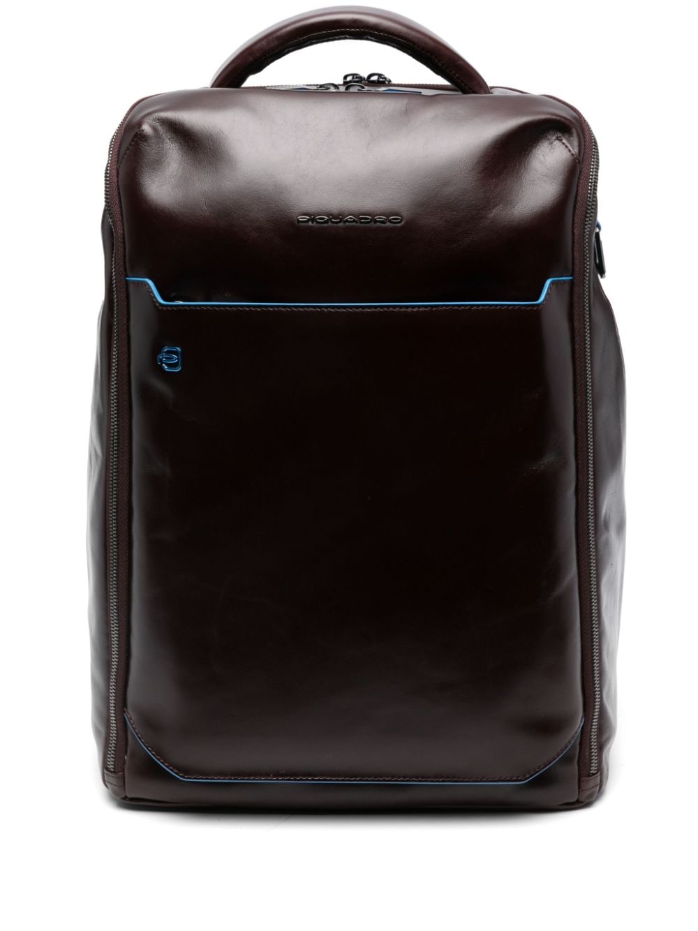 Leather backpack - Brown