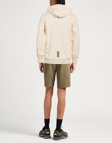 Man Sweatshirt Cream Size XL Cotton