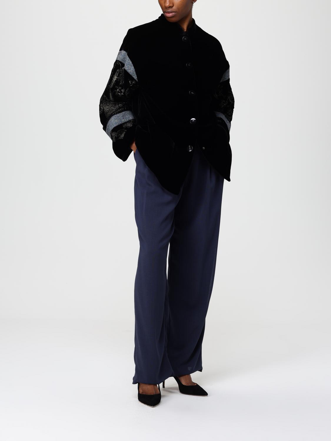 Pants Woman color Blue
