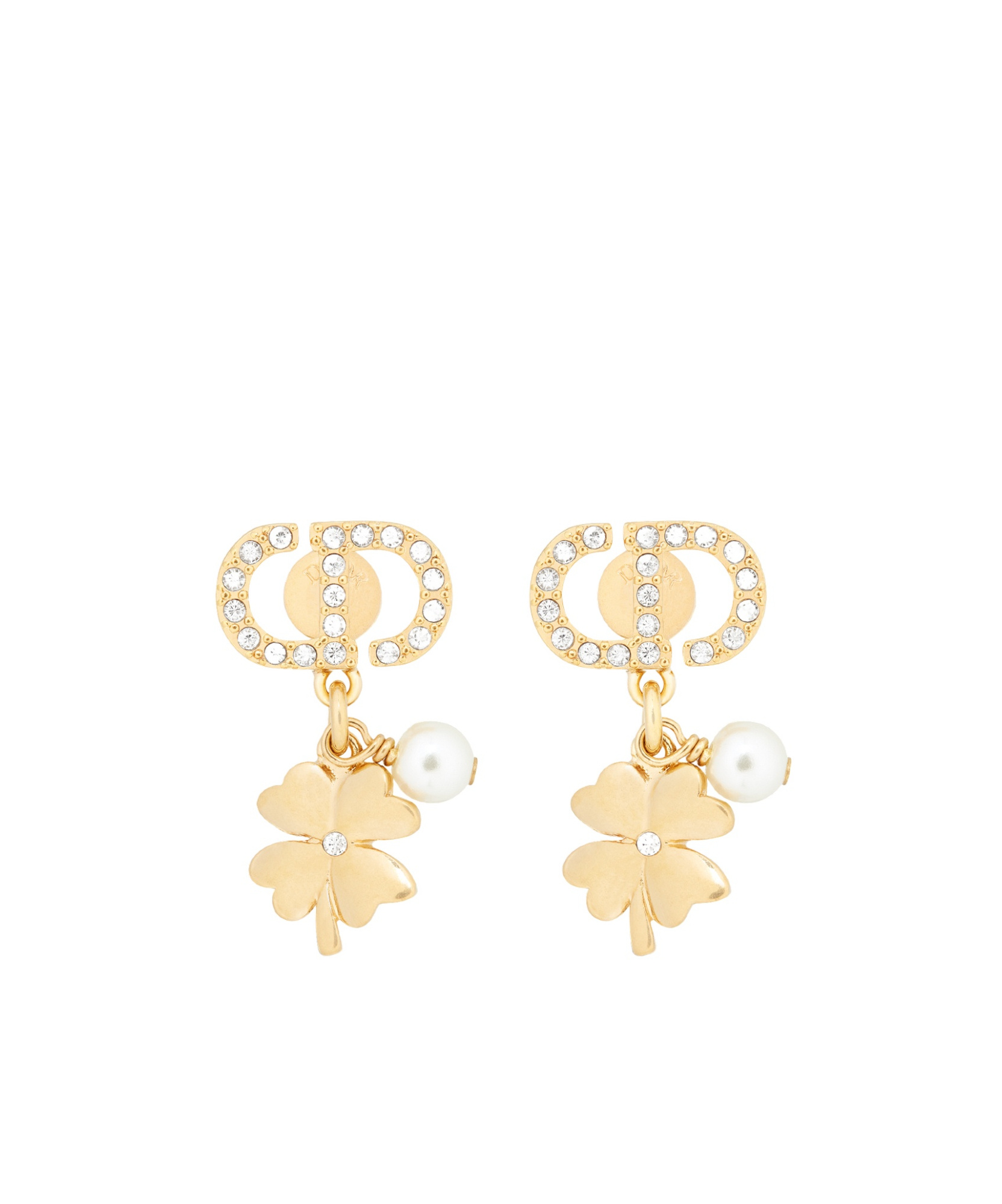 Four-leaf clover earrings