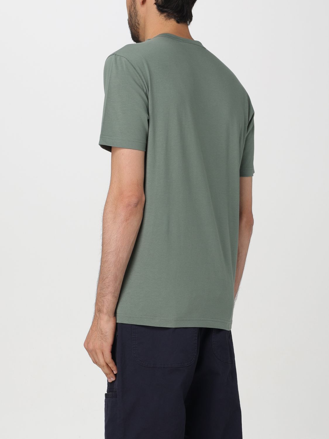 T-Shirt Men color Green