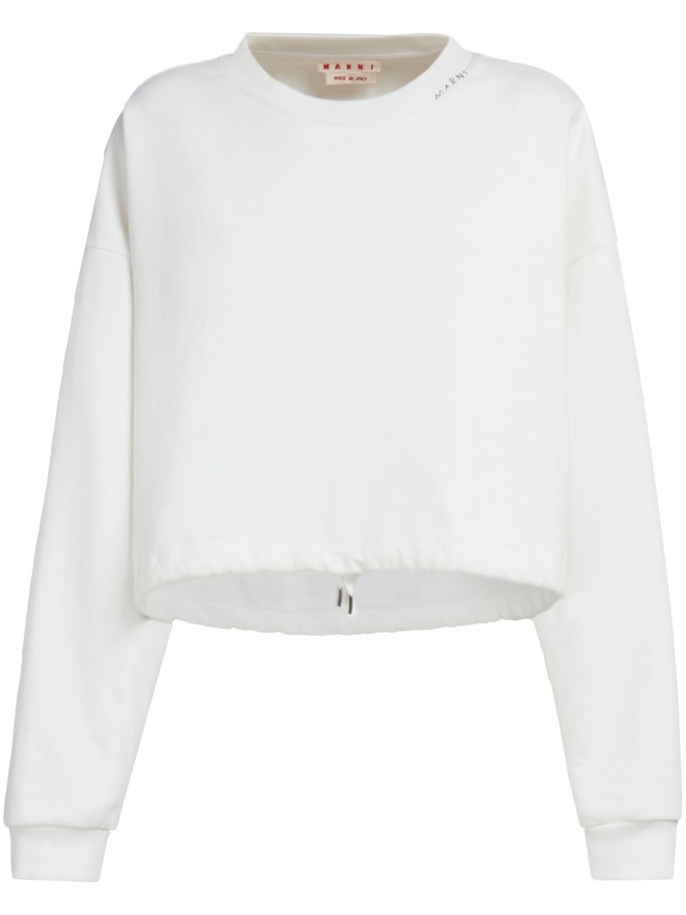 Marni ロゴ セーター - ホワイト