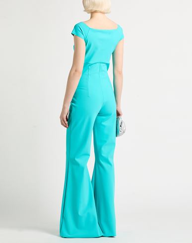 Woman Jumpsuit Turquoise Size 8 Polyamide, Elastane