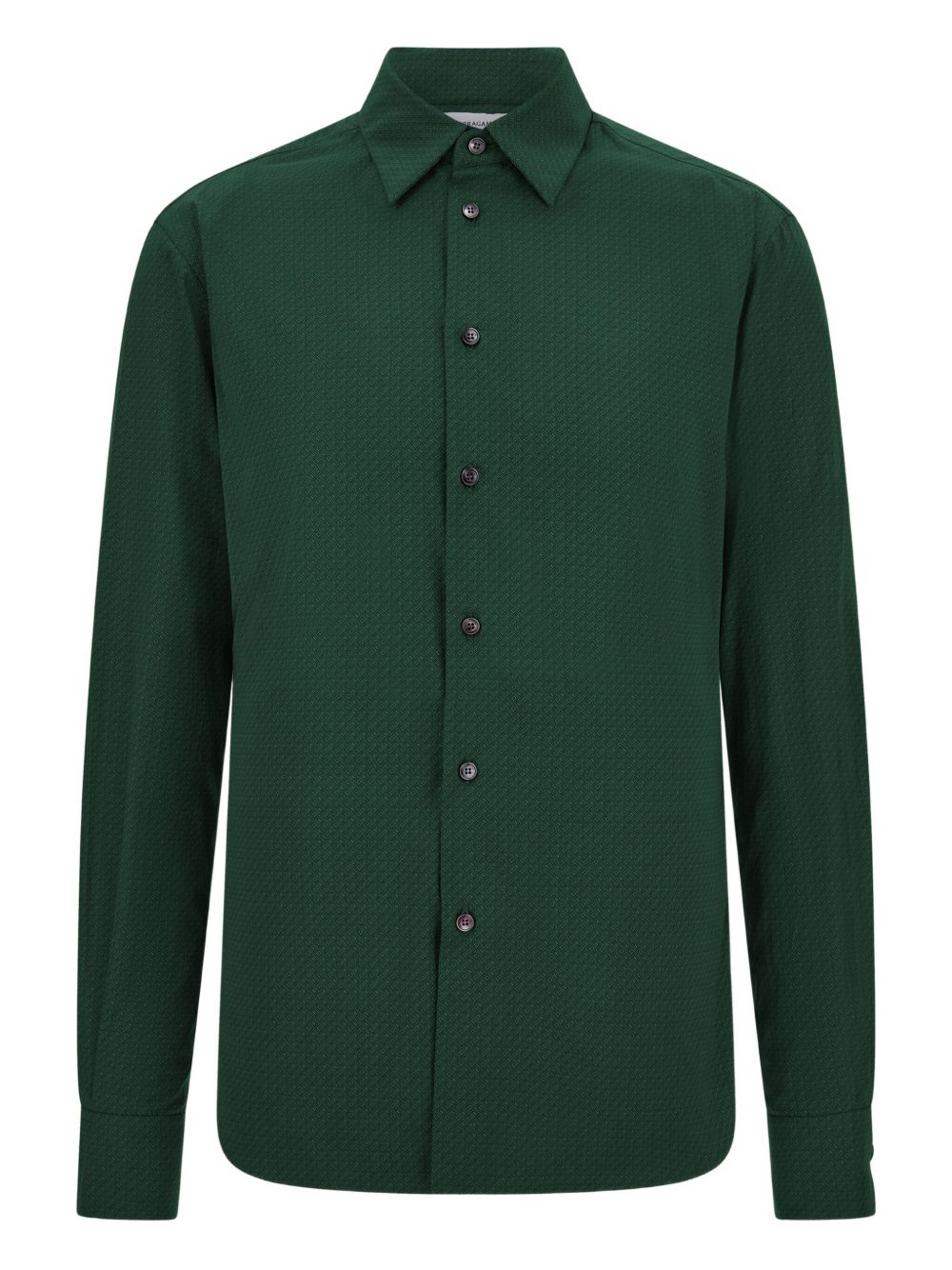 Micro-patterned shirt - Green