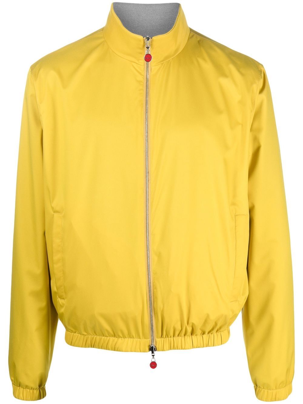 Funnel neck bomber jacket - Yellow