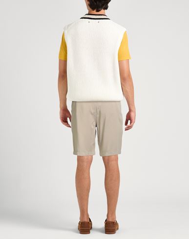 Man Shorts & Bermuda Shorts Beige Size 30 Lyocell