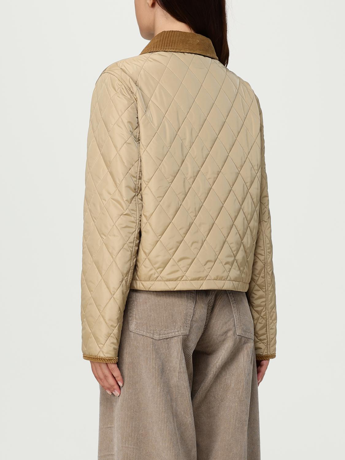 Burberry cropped quilted jacket - Neutrals