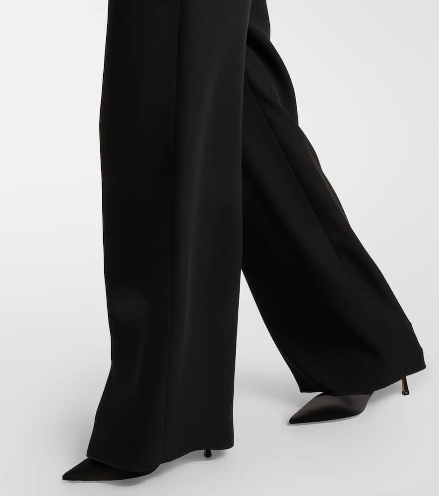 Cady Couture high-rise wide-leg pants