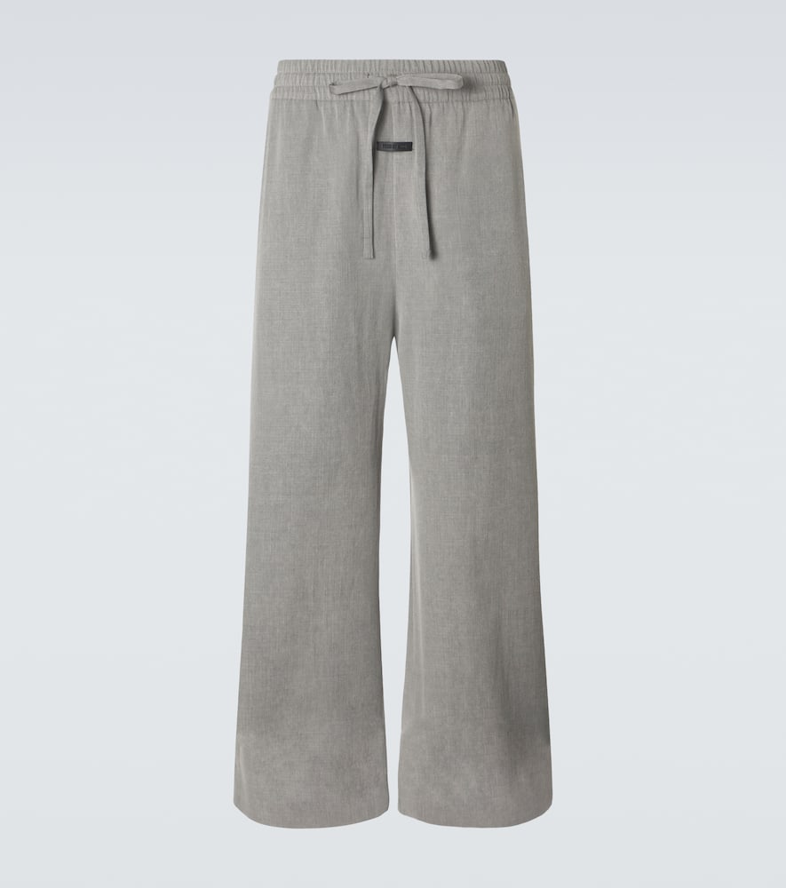 Virgin wool sweatpants