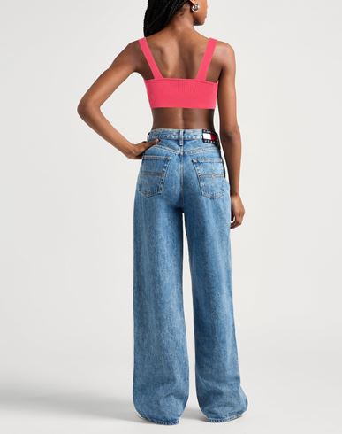 Msgm Woman Top Magenta Size XS Viscose, Polyester