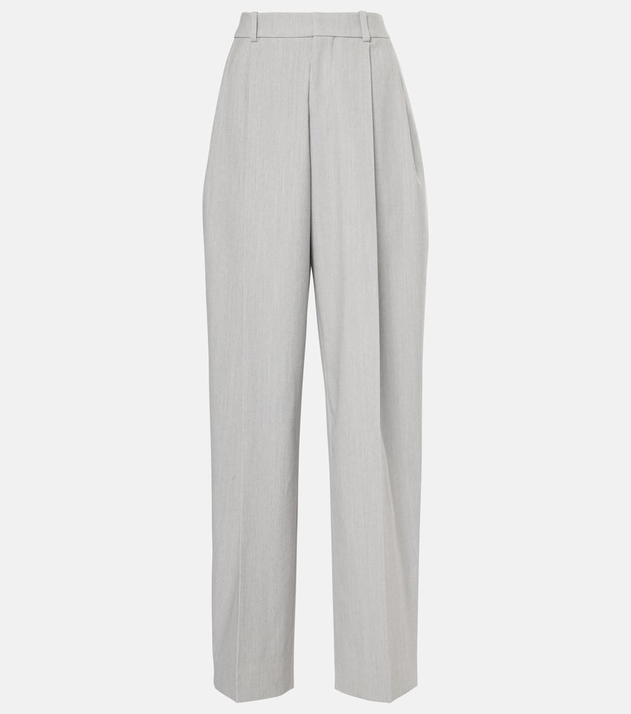Curzio mid-rise jersey wide-leg pants