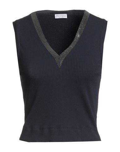 Woman Sweater Midnight blue Size 3XL Cotton, Elastane, Acetate, Polyester