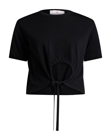 Woman Sweater Black Size L Viscose, Polyamide