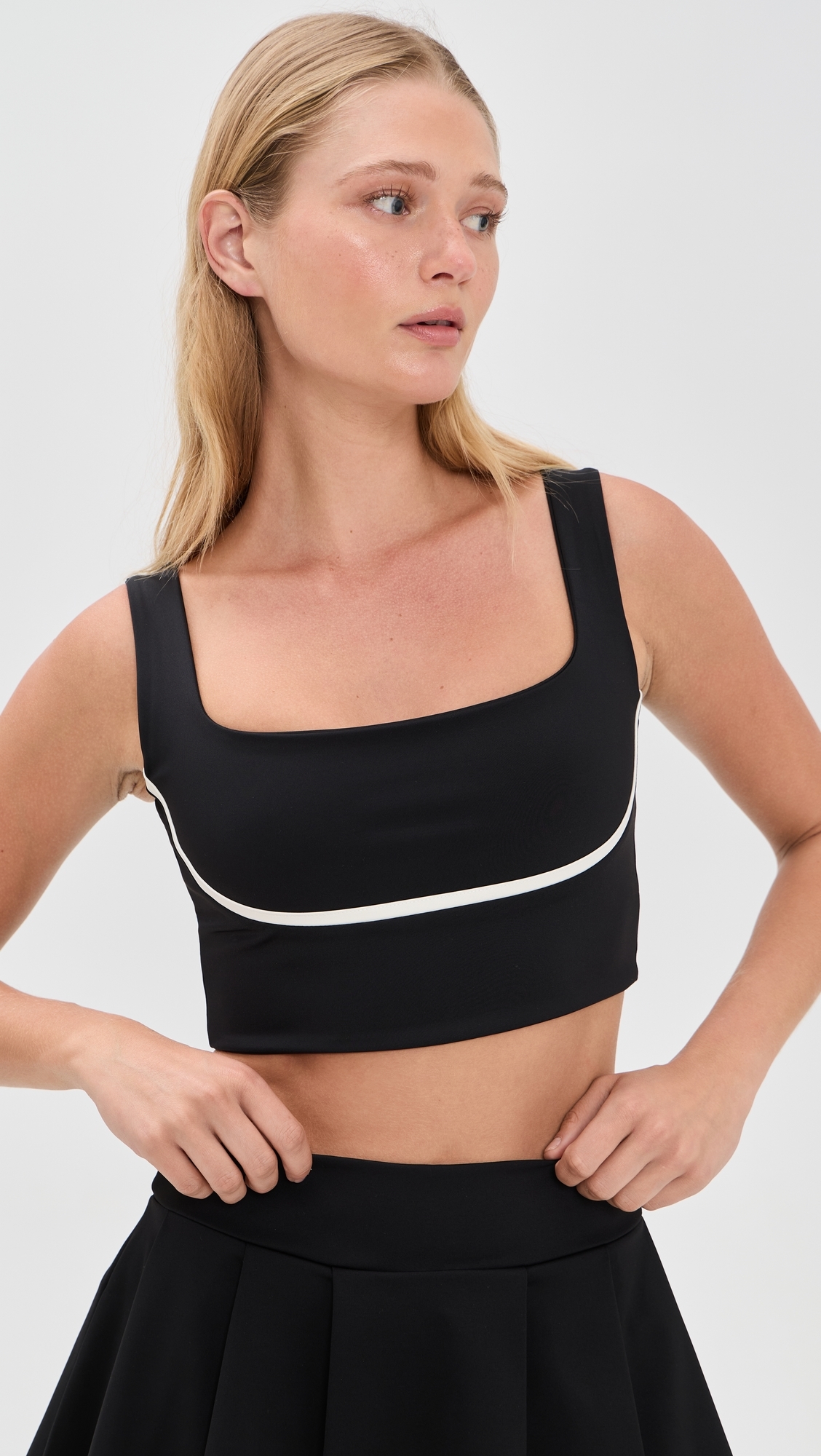 Blair Top Black / Chantilly