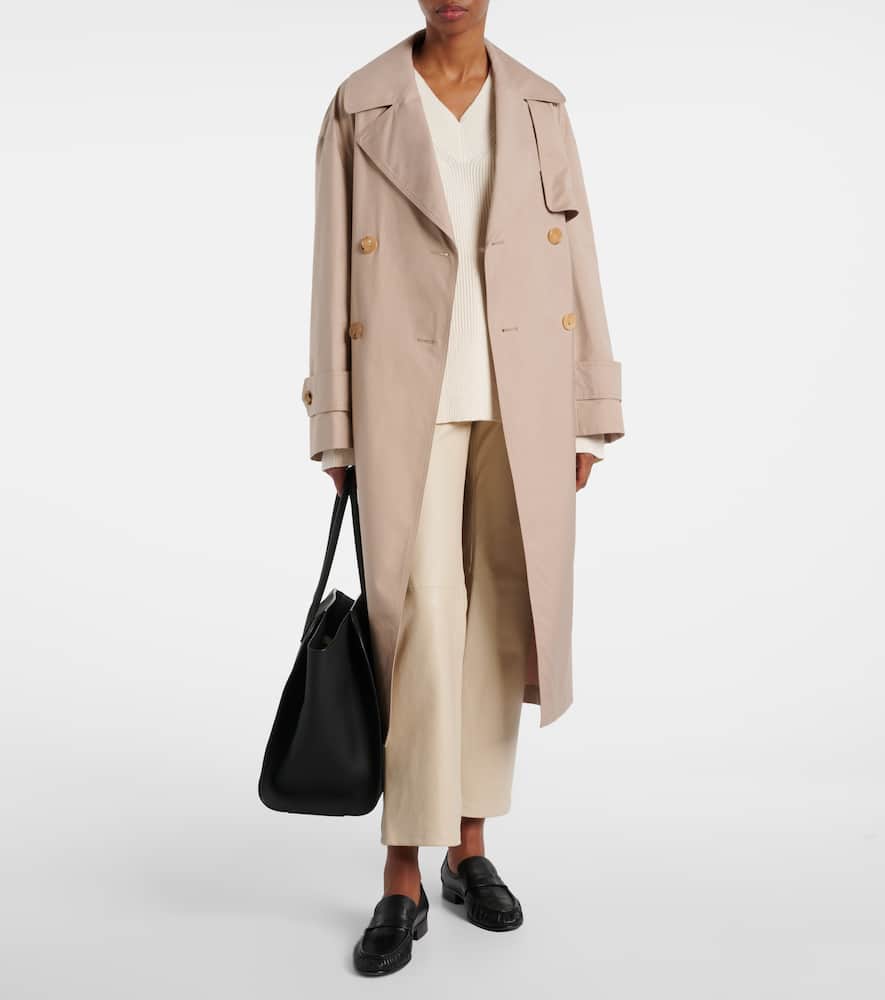Linen and cotton sweater