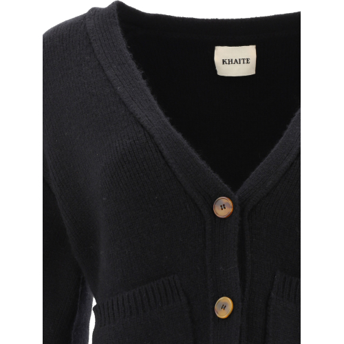 The Scarlet cashmere cardigan - Black