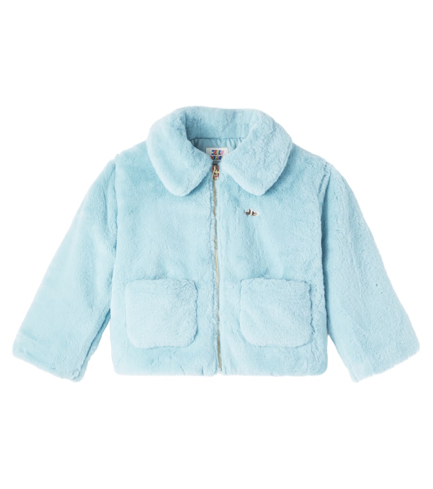 Faux fur jacket