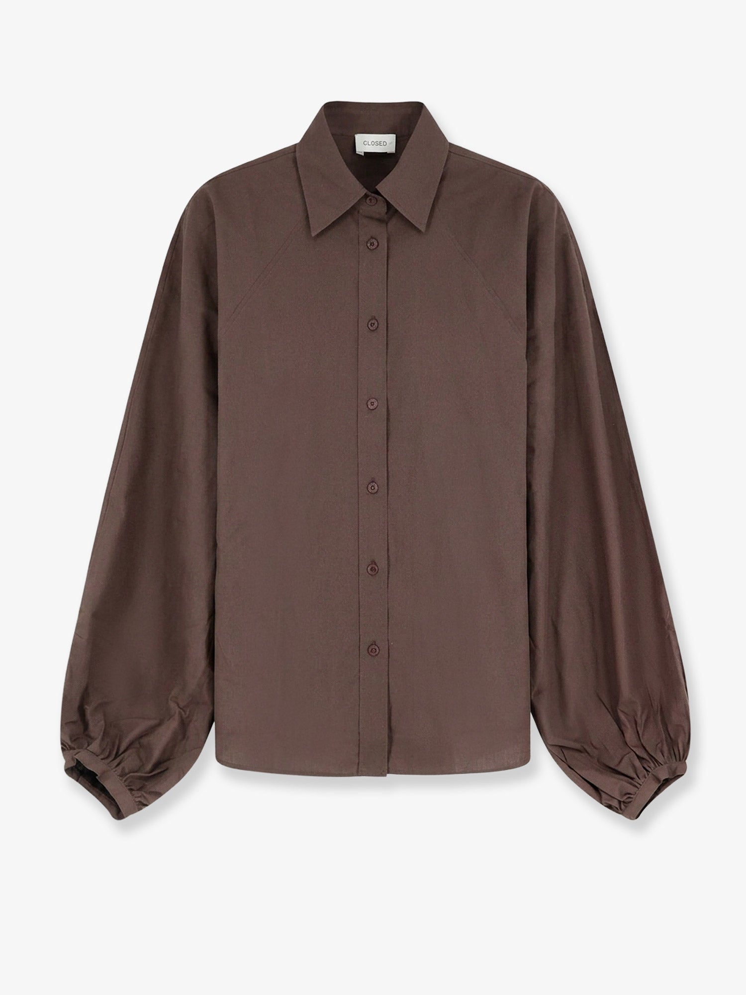 Cotton Shirt — Brown