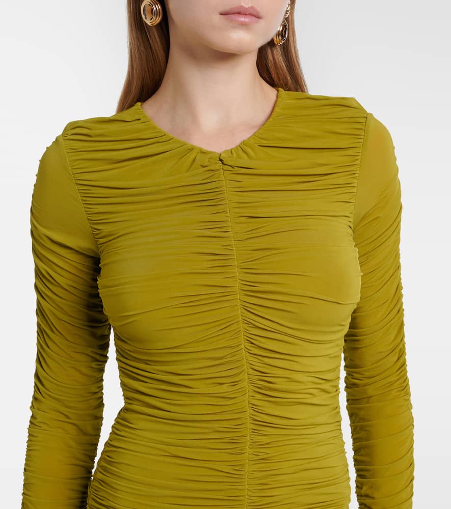 Eira gathered maxi dress