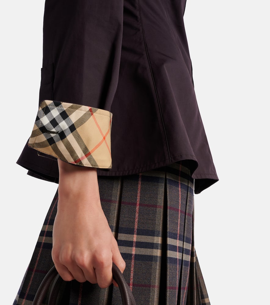Eliza cotton poplin shirt