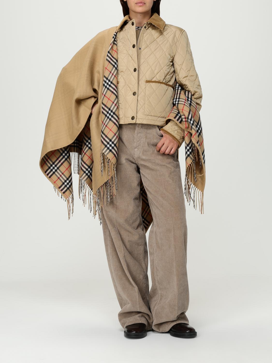 Burberry cropped quilted jacket - Neutrals