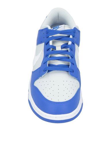 Man Sneakers Blue Size 6 Leather, Synthetisches Material