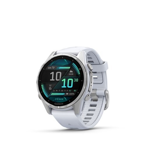 Fēnix 8 AMOLED  GPS Smartwatch 43mm Fiber-reinforced polymer - Silver