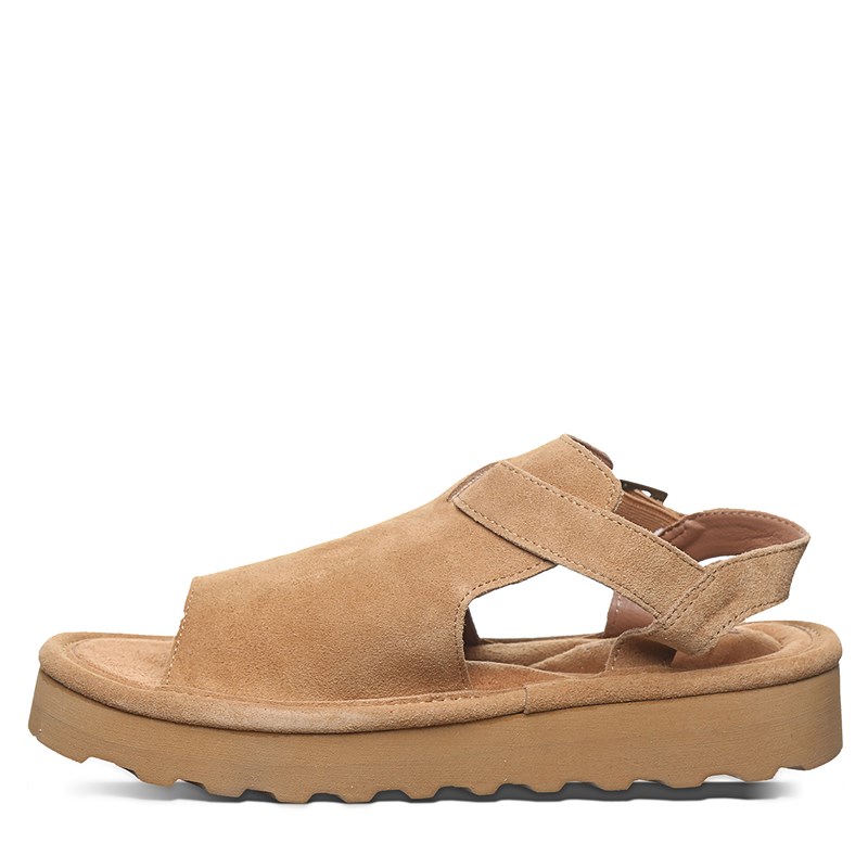 Women's Ascend Platform Sandals (Iced Coffee)