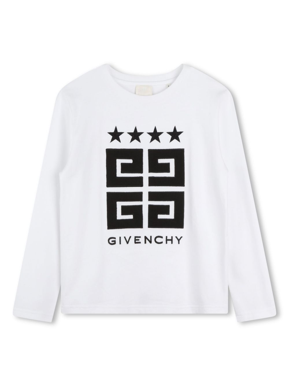 4G-print cotton T-shirt - White