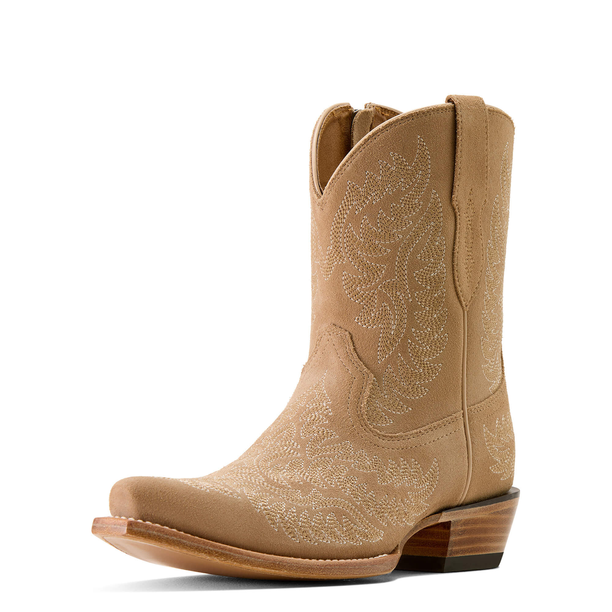 Women's Cate X Toe Western Boots in Truly Taupe, B Medium Width, Size 5.5, by