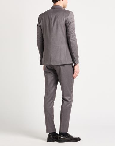 Man Suit Grey Size 34 Polyester, Viscose, Elastane