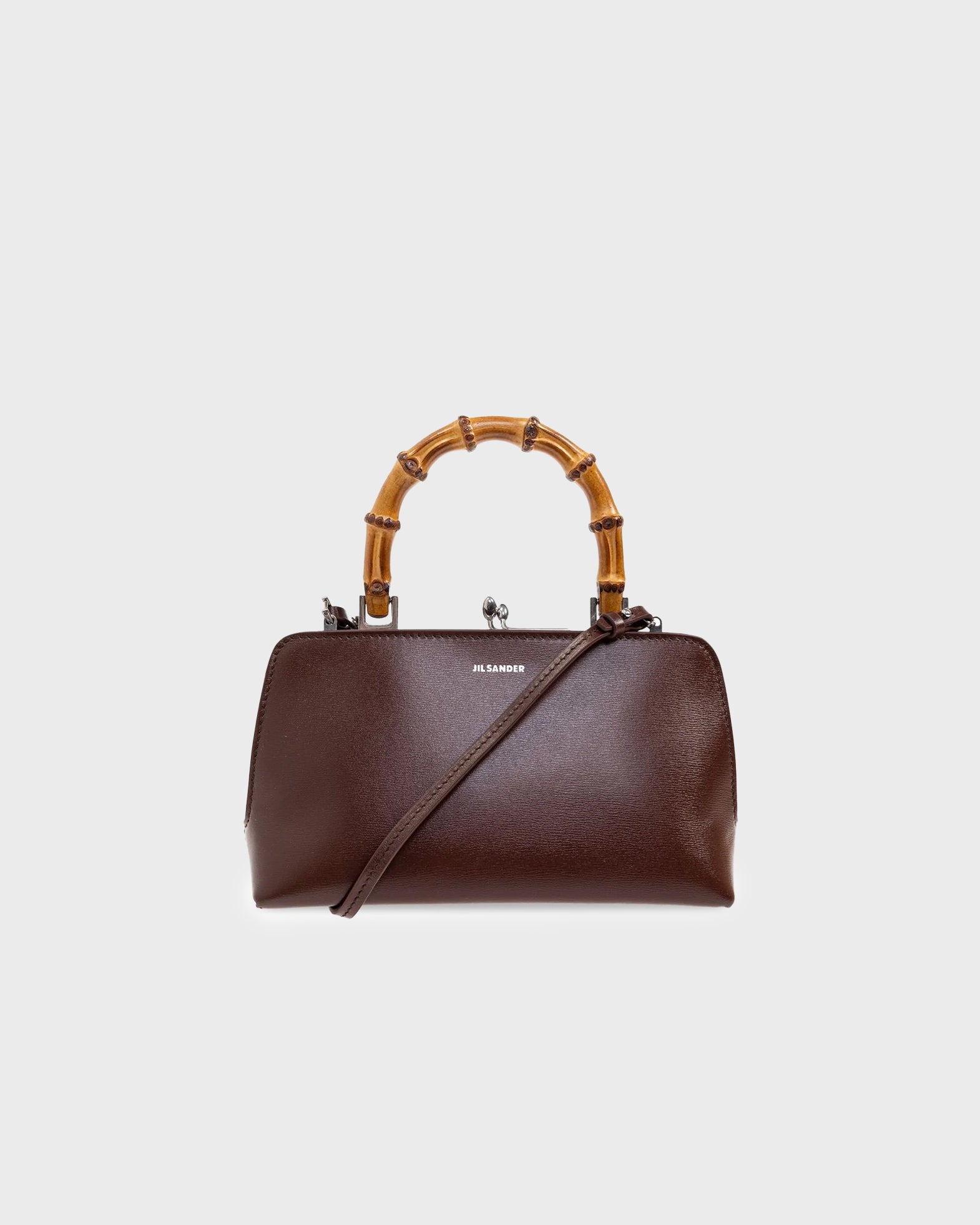 Jil Sander Bag Goji Bamboo Mini Burgundy ONESIZE