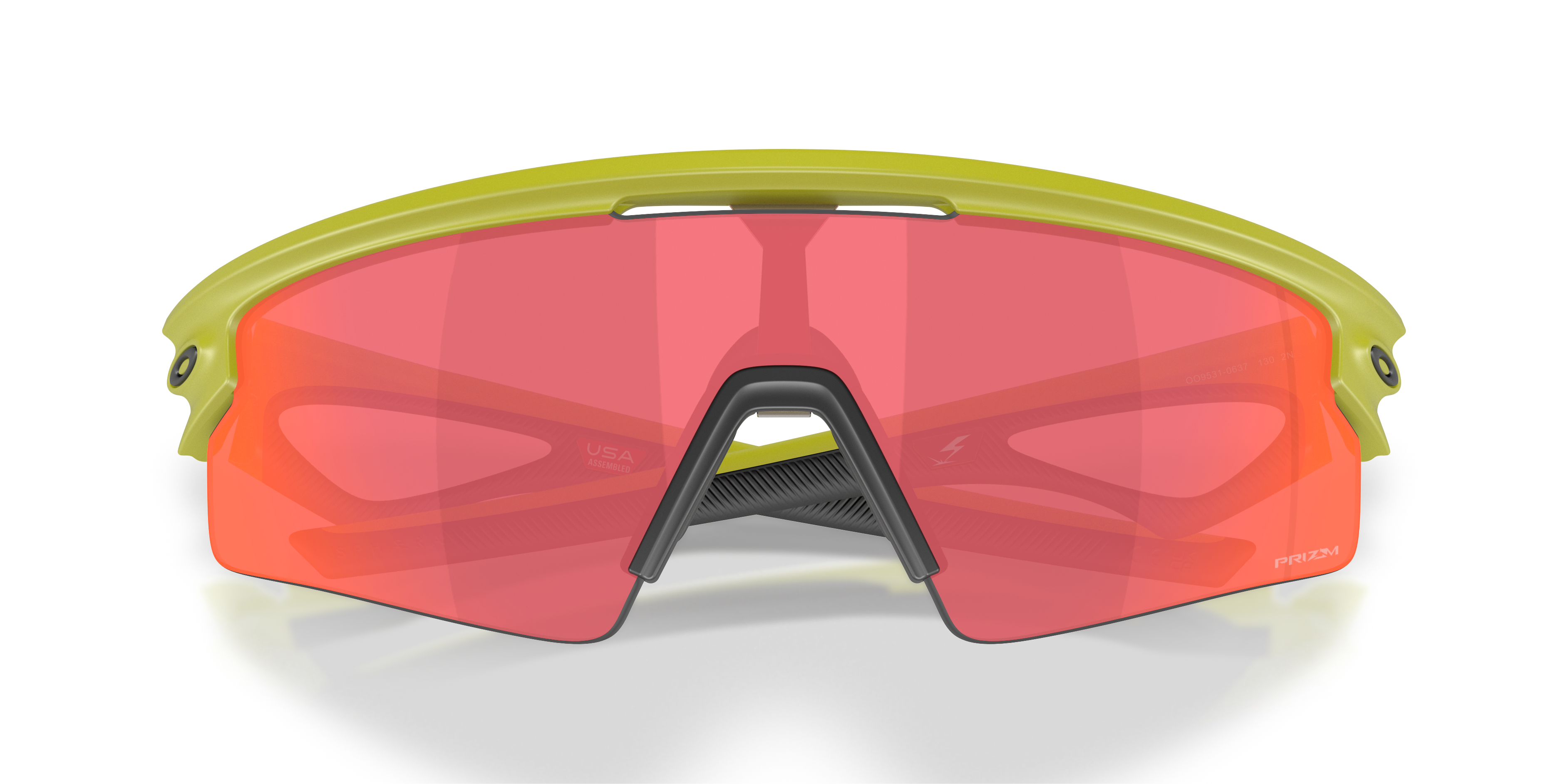 Oakley Unisex Oakley OO9531 SPHAERA STRIKE 953106 Sunglasses O_Matter Green Red Squared Norma