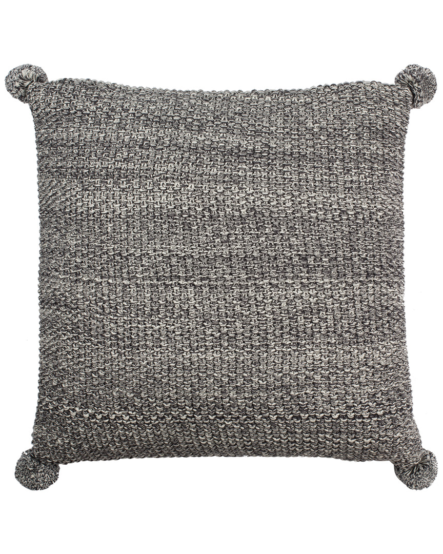 Pom Pom Knit Pillow