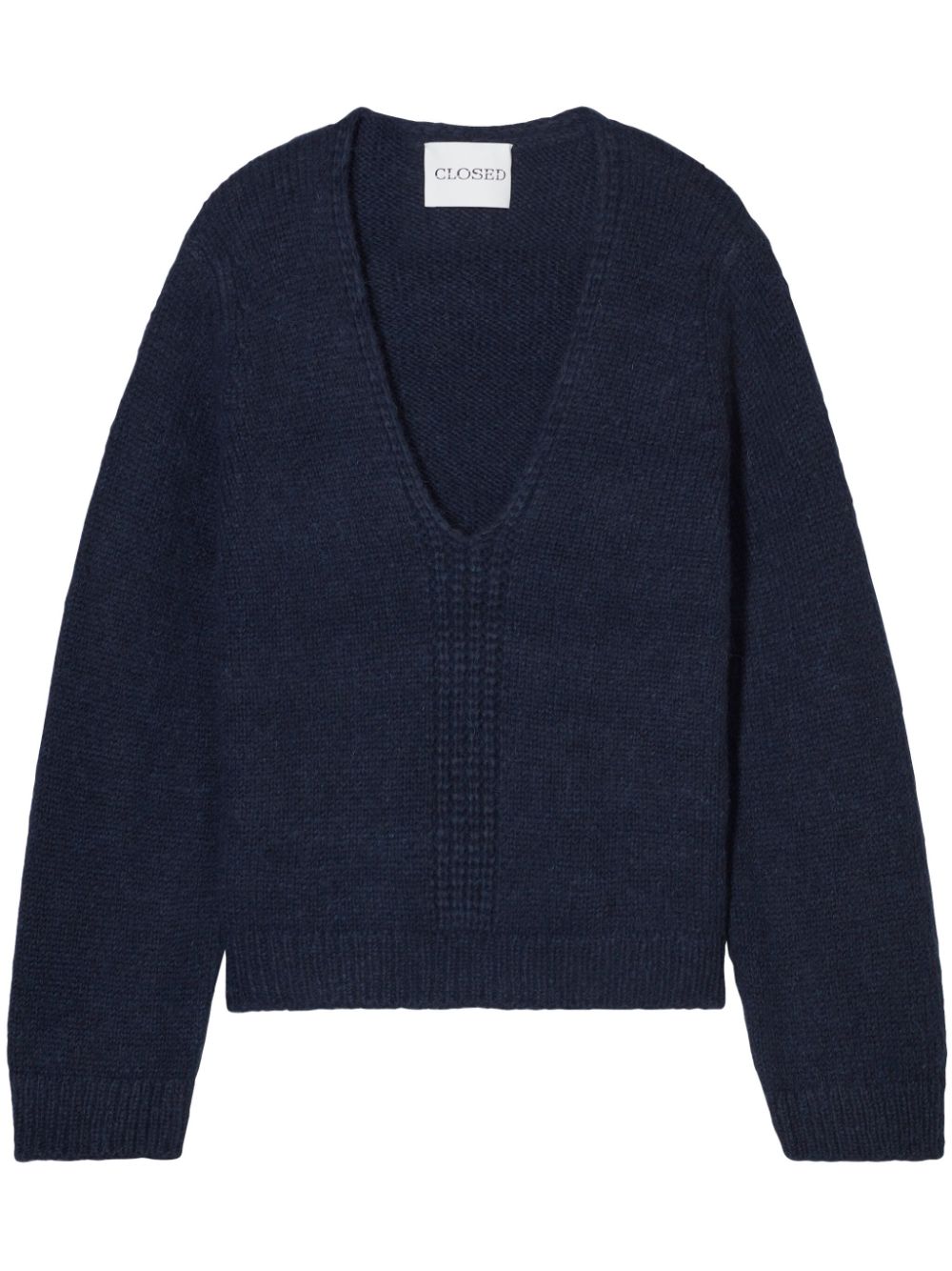 V-neck cardigan - Blue