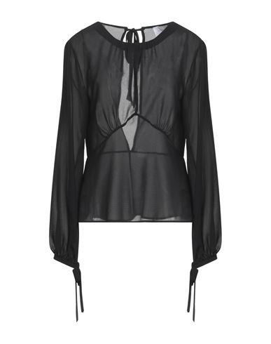 Woman Top Black Size XS Polyester